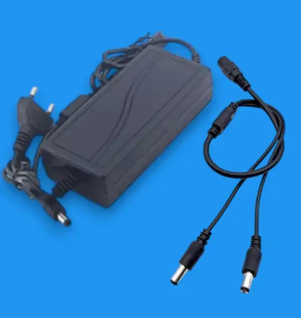 Kit Alimentation 12V 5A pour multiple appareil avec cable double sortie