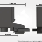 CP-SWEEP BORA – Oscillateur WiFi pour aquarium récifal – plug & play –